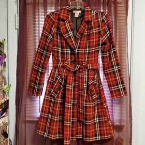 ISO of Forever 21 orange plaid jacket